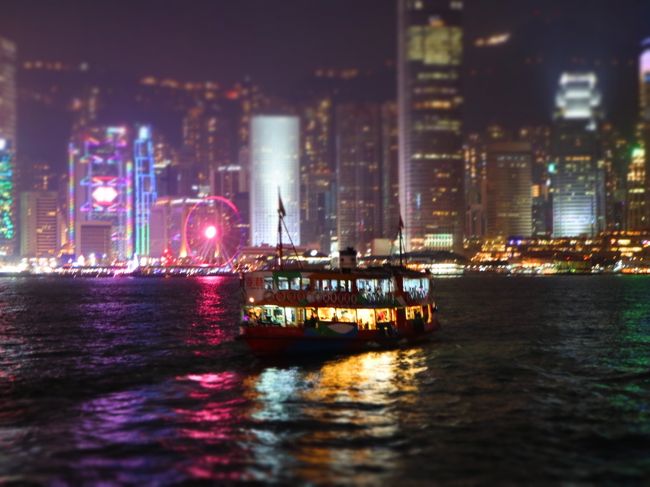 しばし夜景を楽しみましょう。