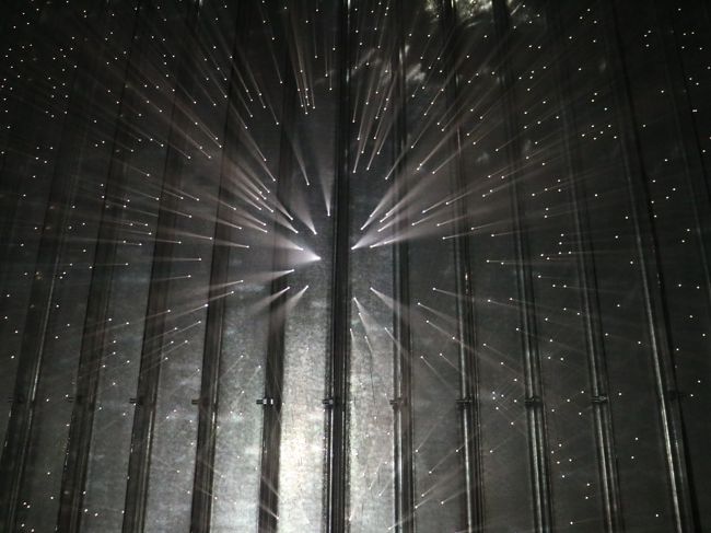 シャワーを浴びてるような感じ。