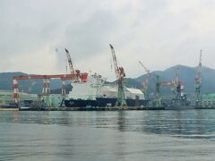 三菱長崎造船所は、日本を代表する歴史ある造船所です。