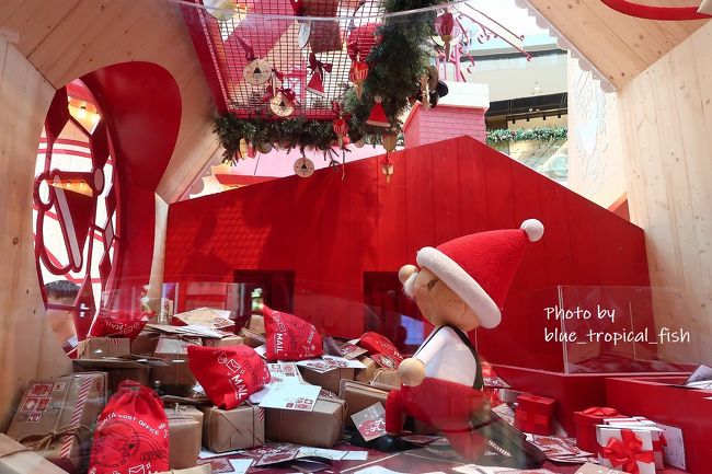 せっせとカードやプレゼントを運んでいました。