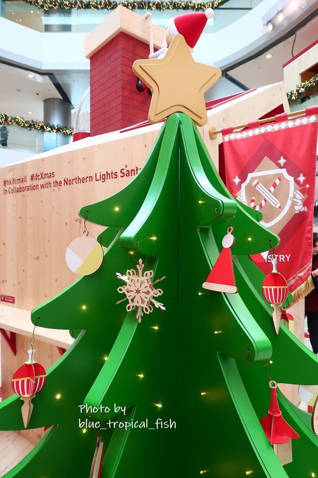 かわいいクリスマスツリー。