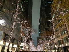 仲通りの両側にずらぁーっとイルミネーションが
1.2kmほど続きます