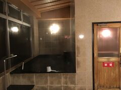 この日宿泊する東横イン札幌すすきの南の大浴場とサウナで汗を流したら