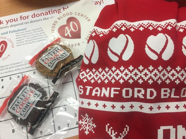 ごめん、、前後してる、、　年末　突発的に　あぐりぃ・クリスマス・ティーのキャンペーンをやっていたので　献血センターに行ってきたのでしたｗ