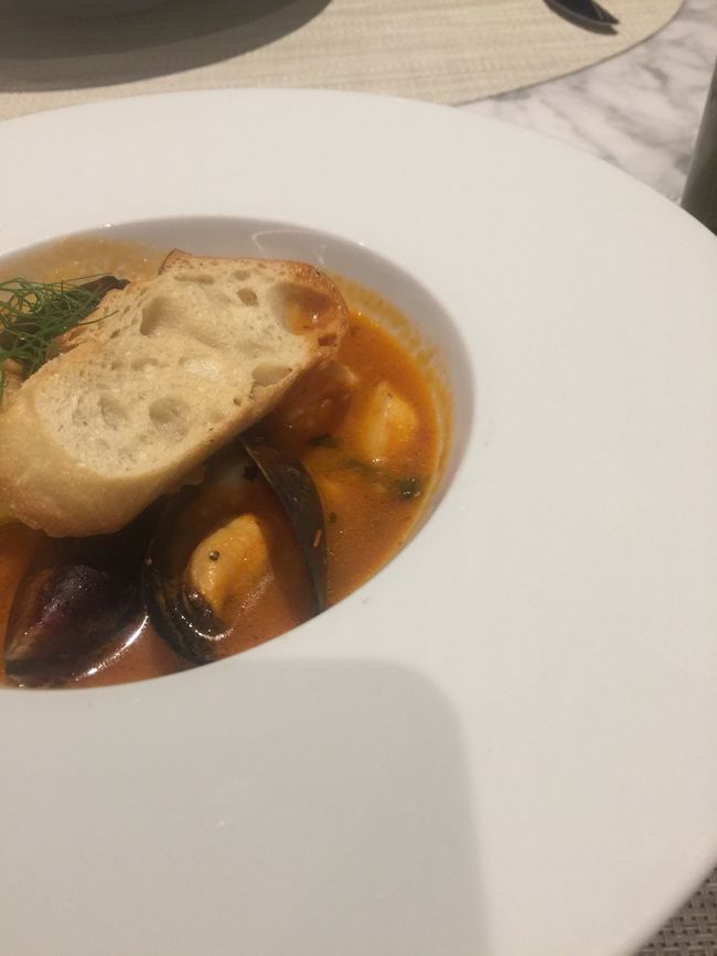 これがチョッピ―ノのお写真ｗ　サンフランシスコ名物なのだが、、友達が　モス・ランディングで食べたチョッピーノの　ブロスが濃厚で美味しかったと言ってた、、　ちょっと遠いね、、　もうワッスンヴィルと言うか、、