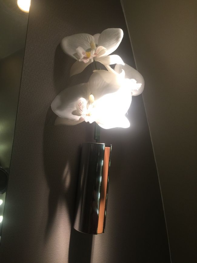 バスルームには　オーキッド♪