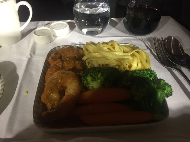 海老のパスタ？