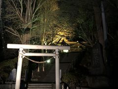 角には温泉神社がありました。

