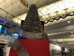 香港国際空港のクリスマスツリー