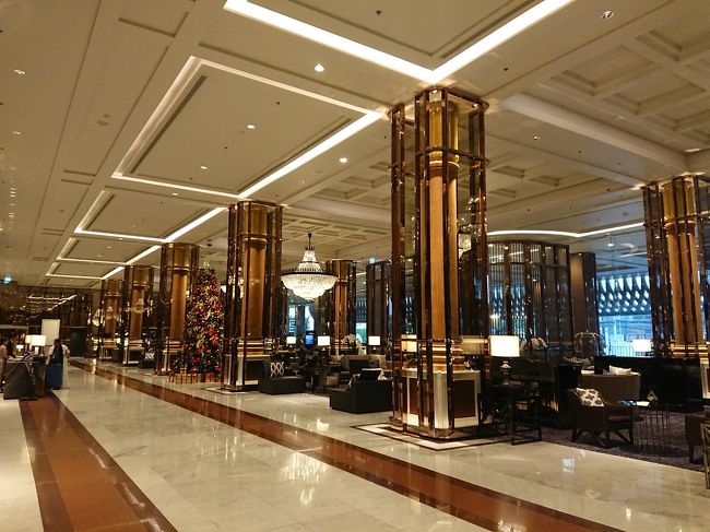 この広い通路は、団体旅行のチェックイン時にはごった返してました。<br />