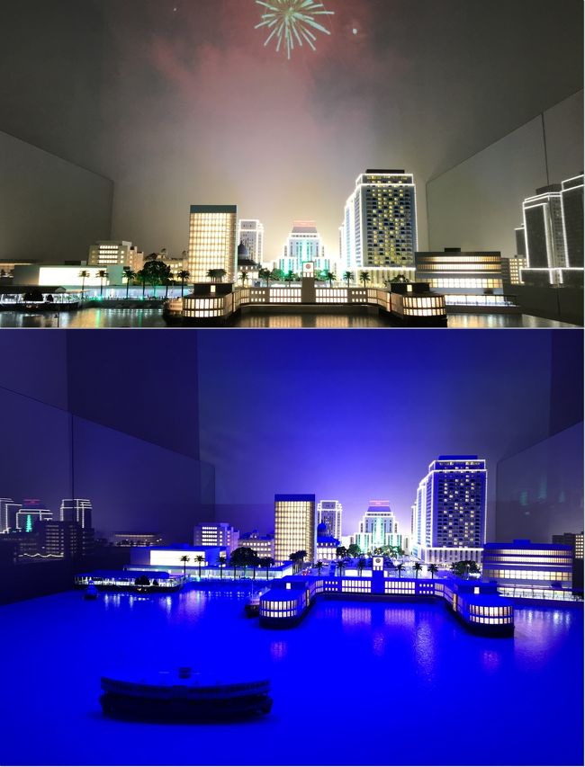 花火の映像を重ねて、まるで春節の時の花火を見ているような感覚になります。