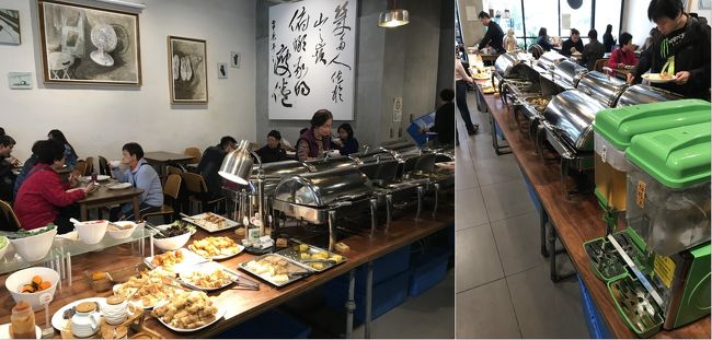 そこそこ種類があって、なかなか全制覇はきつい。飲み物は、水かお茶のみ。デザート類がもう少しあるといいのになぁ～。また行ってもいいお店リスト入りです。