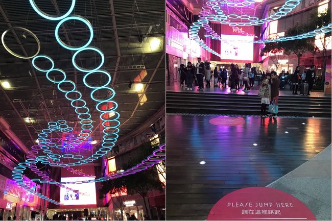 ジャンプして撮りましょう！スポットが！インスタばえってやつですか？