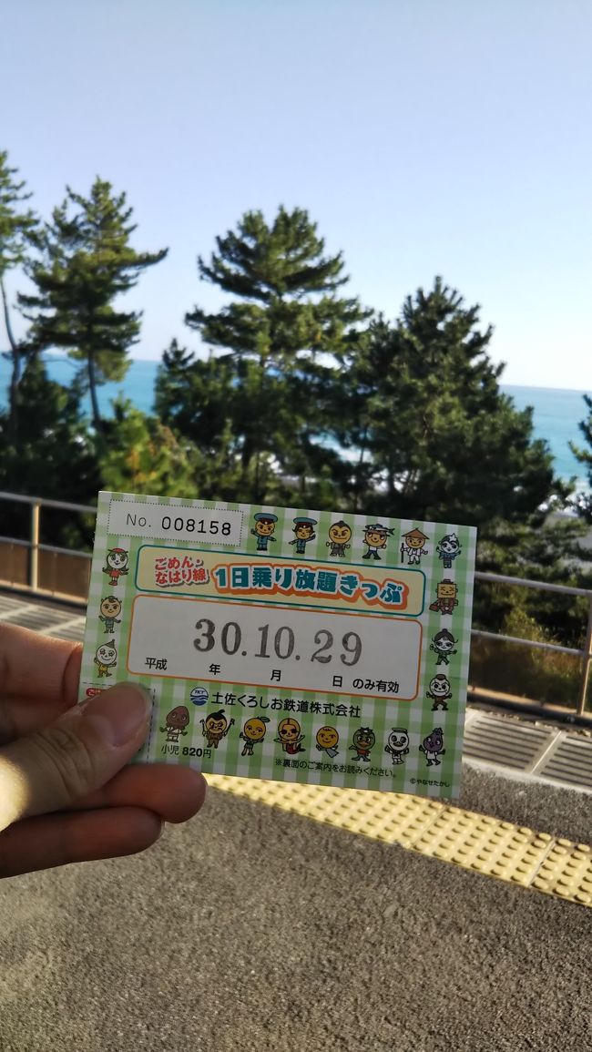 ごめん・なはり線の旅 2日目』北川・奈半利・田野(高知県)の旅行