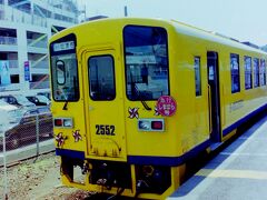 　ハウステンボス駅から大村線に乗り継いで諫早駅到着、島原鉄道に乗ります。