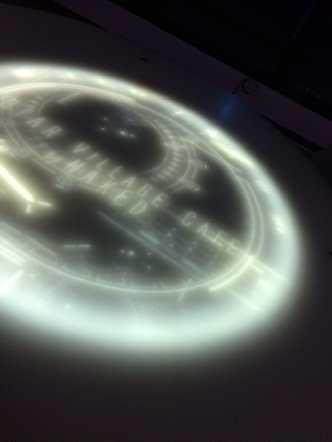 カフェ内にあったテーブル