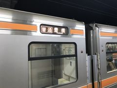 電車での移動