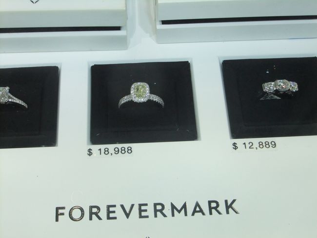 普段、宝石のたぐいに興味がない私も、思わず見とれるキラキラジュエリー。<br />目の保養になりました。