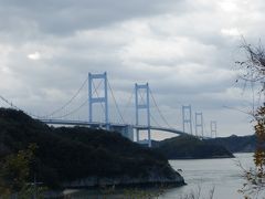 来島海峡大橋が見えてきました～！！
