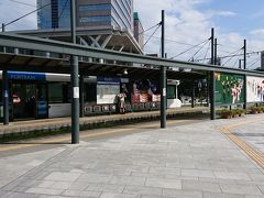  富山ライトレールの乗り場は富山駅の北側になるので、地下道を通って北口へ出ました。