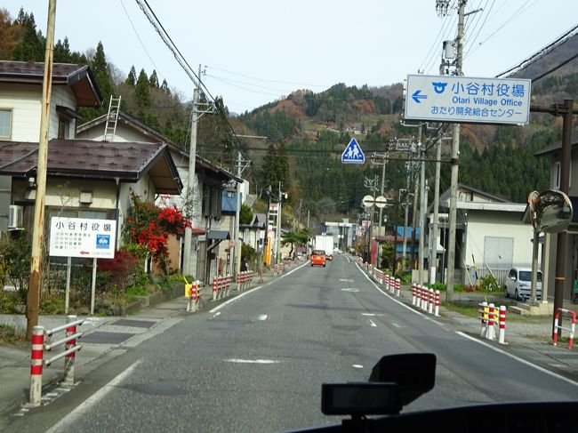 大糸線に乗りたくなって出かけてきた【その3】 小谷村営バスに乗って大糸線駅巡り &姫川温泉へ