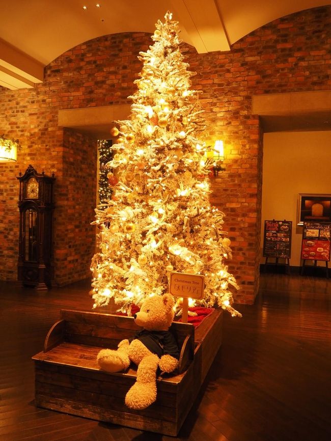 ホテルのロビーも素敵です