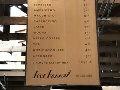 『Four Barrel Coffee』
Ritual Coffeeから独立した、ジュレミー・トゥッカー氏が立ち上げました。
この店もサードウェーブコーヒーの4大ショップのうちのひとつです。