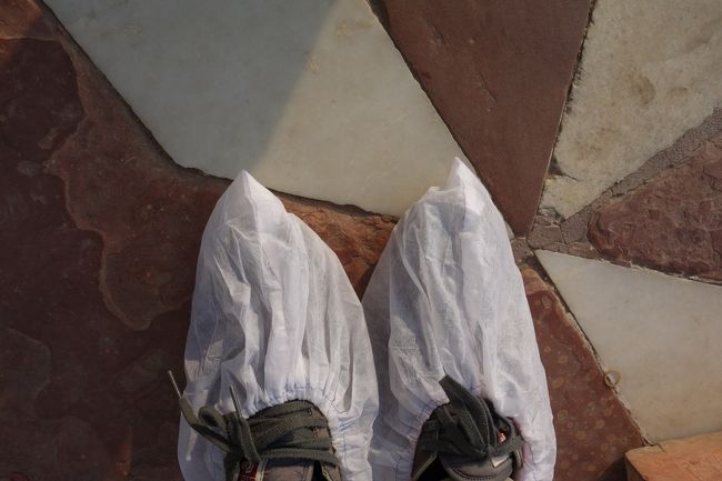 カバー。<br />ただ、大理石を傷つけないようにという気持ちはよくわかります。<br />靴対策もですが、ハトの糞対策も必須だと思う。