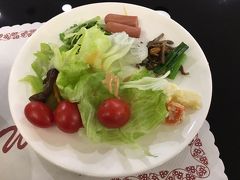 ３日目、１２月３１日になりました。
朝食です。