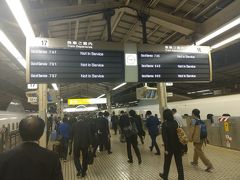 新幹線で東京に帰ってきました。