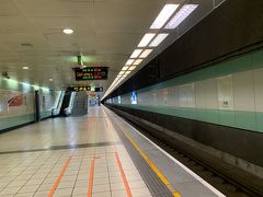 22：20発にて、高鐵3日間フリーパスを使って台北駅に向かいます。