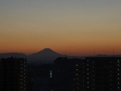 富士山も見える。