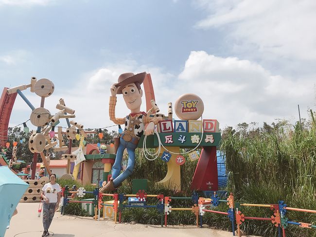 香港ディズニーのトイストーリーエリア