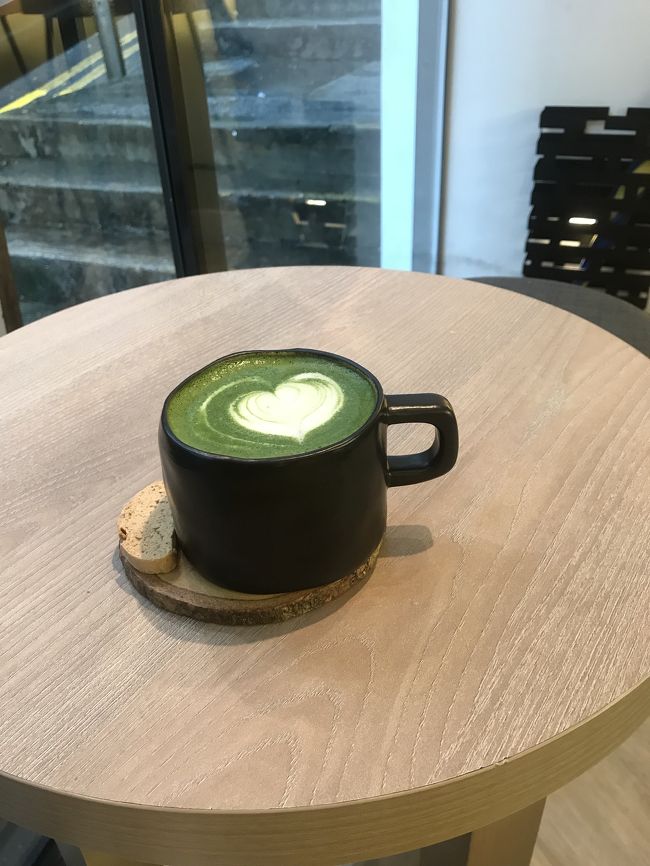 抹茶ラテ香港カフェ