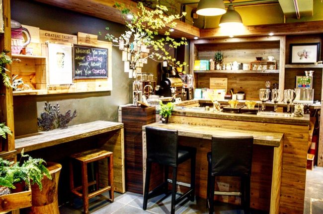 お花屋さんとカフェ