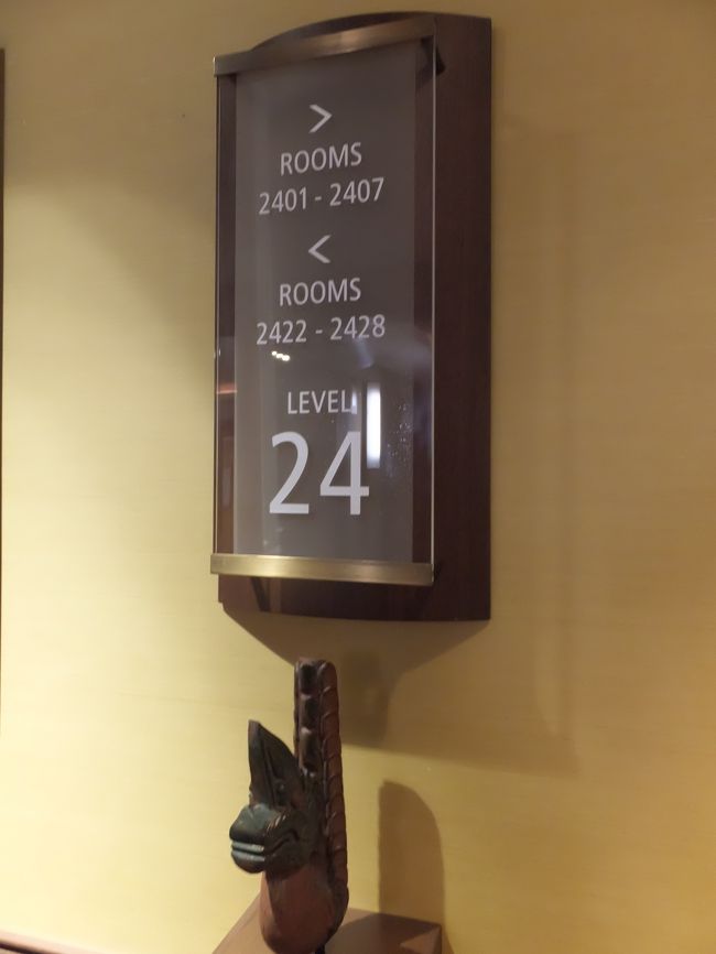 LUNCH後は部屋に行ってみます。