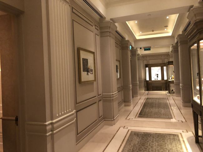 二階を右に曲がり、突き当りがトイレだと、教えてもらったが、、、エレベーターだよ？<br /><br />少し、戻ってトイレ発見！ 大理石のトイレざんす！