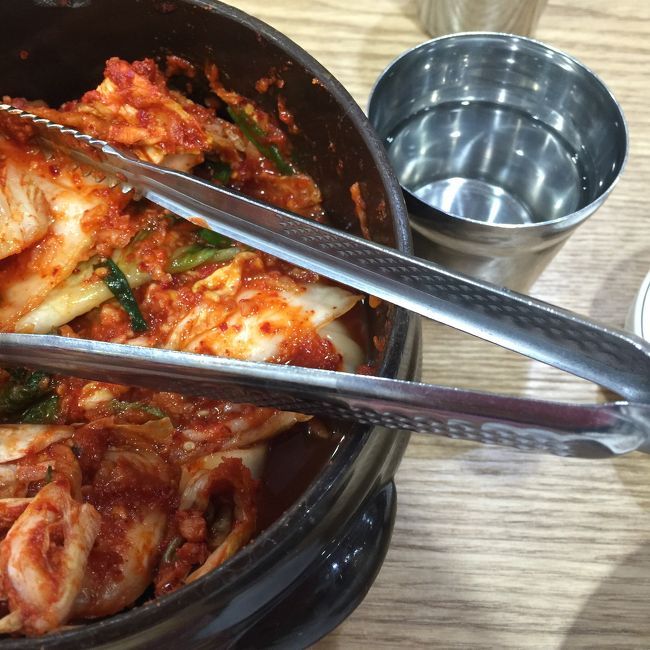 キムチも<br />参鶏湯も<br />美味しい