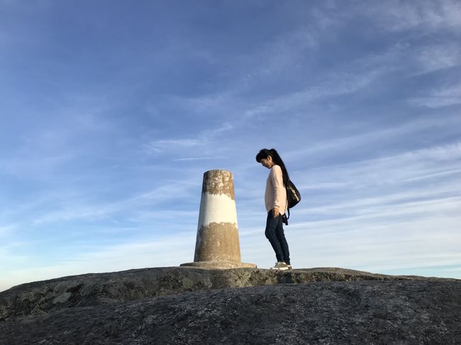 それでは、頂上で記念に