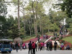 西漢南越王墓博物館から南下し、東側にある越秀公園を通って行く。