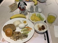 3日目の今日は台北市内で過ごすので朝食はゆっくりと。