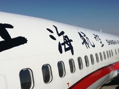 上海浦東国際空港で上海航空へトランスファー。