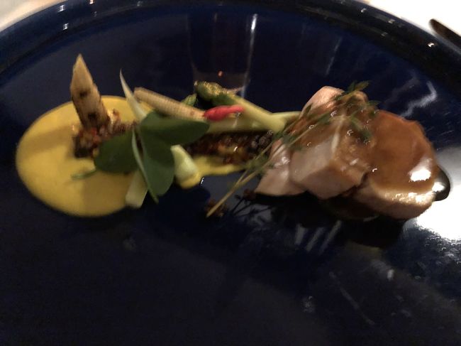 シーフードですね。<br /><br />キハダマグロ？<br />に<br />ホタテ<br /><br />など