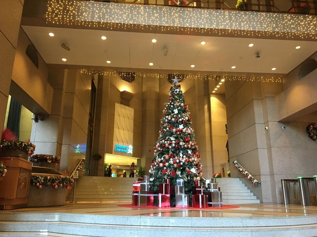 ここにもお洒落なクリスマスツリー