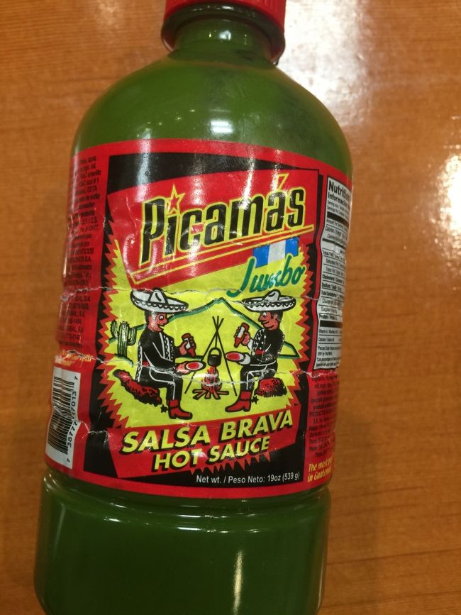 ますます　アトランダムになりまする、、、<br />珍しい　ホットソース（わしには、、って意味）<br />グアテマラでは　とても人気があるって