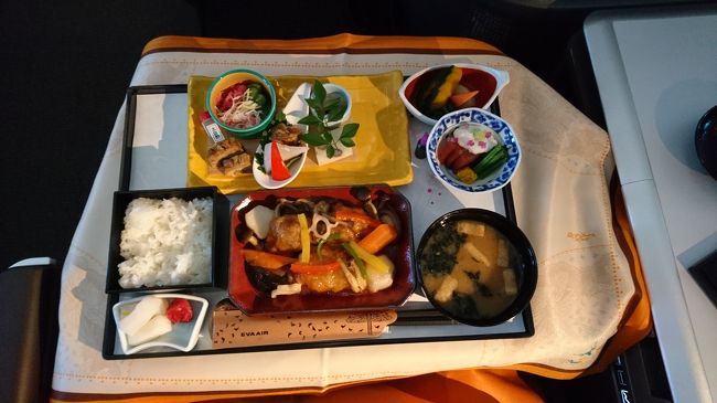 こちらは、友人の和食です。