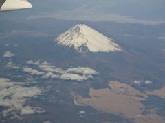毎日見ている富士山ですが機内から見るのもいいですね！