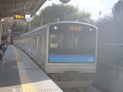反対方向の下り線にやって来たのはお隣の高城町止まりの電車。
結局この電車が折り返して来て次の仙台・あおば通行きになりました。

ＪＲ仙石線に乗って仙台までは４０分弱で到着です。