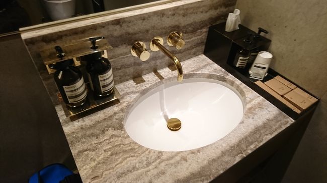 シャワーアメニティはAESOPです。これ、なかなかのお値段しますのでお得感あります。