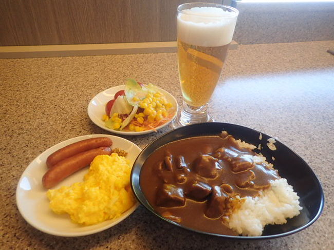 サクララウンジでの食事